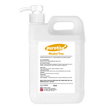 Load image into Gallery viewer, Puratise 5 Litre ALCOHOL FREE 2 in 1 Hand Sanitiser and Surface Cleaner with Pump to fit 38mm neck