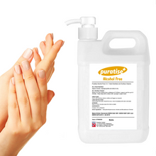 Load image into Gallery viewer, Puratise 5 Litre ALCOHOL FREE 2 in 1 Hand Sanitiser and Surface Cleaner with Pump to fit 38mm neck