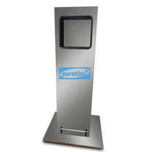 Load image into Gallery viewer, Puratise ‘PuraPal’ Hands-Free Sanitiser Dispenser - Stainless Steel