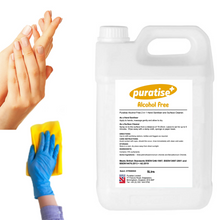 Load image into Gallery viewer, Puratise 5 Litre ALCOHOL FREE 2 in 1 Hand Sanitiser and Surface Cleaner
