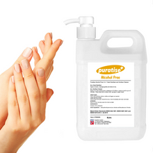 Load image into Gallery viewer, Puratise 5 Litre ALCOHOL FREE 2 in 1 Hand Sanitiser and Surface Cleaner with Pump to fit 38mm neck
