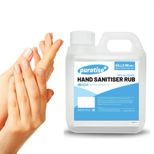 Load image into Gallery viewer, Puratise 1 Litre Hand Sanitiser Rub
