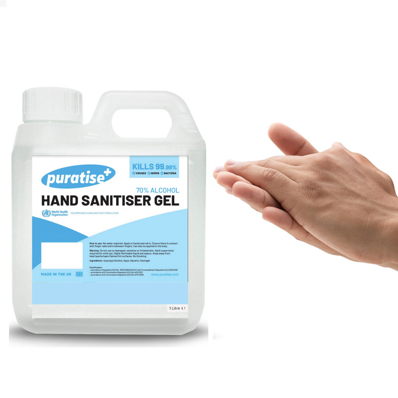 Hand sanitiser online gel