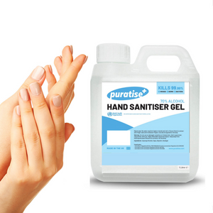 Puratise 1 Litre Hand Sanitiser Gel