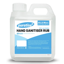 Load image into Gallery viewer, Puratise 1 Litre Hand Sanitiser Rub
